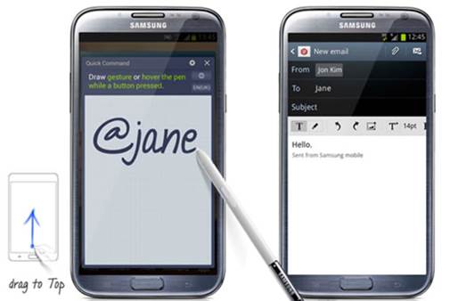 Quick Command is another new feature that takes advantage of the S Pen’s gesture proficiency.