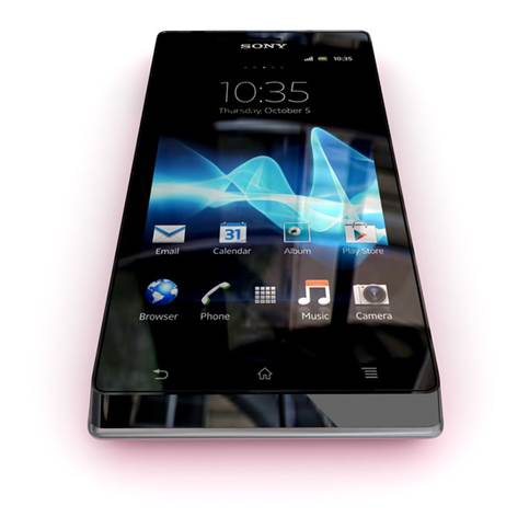 The Xperia J has not one but two pulsing notification lights