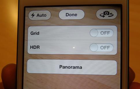 There is also the new Panoramic mode for those who want that extra whizz for their pictures