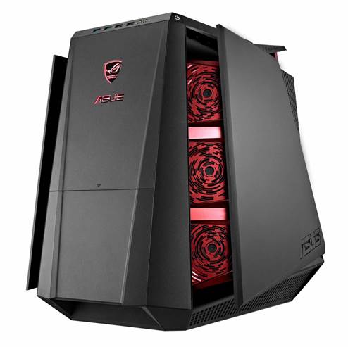 The ROG TYTAN CG8890’s chassis design is inspired by that of a stealth submarine, so it doesn’t really look too out of place