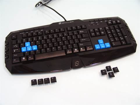 You’ll be glad to know that this has N-key rollover support for up to 18 keys, and all keys are fully-programmable