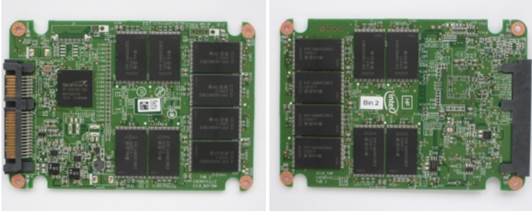 Intel SSD 330 is designed in an identical way as the SSD 520