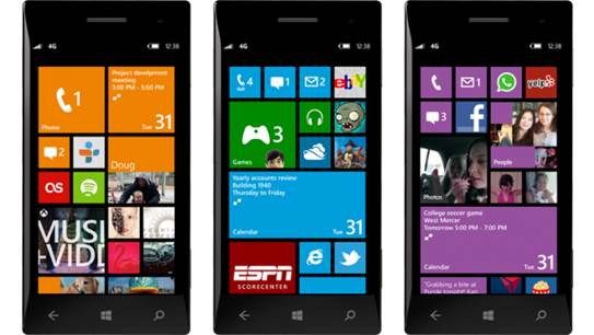 Windows Phone 8 theme colors