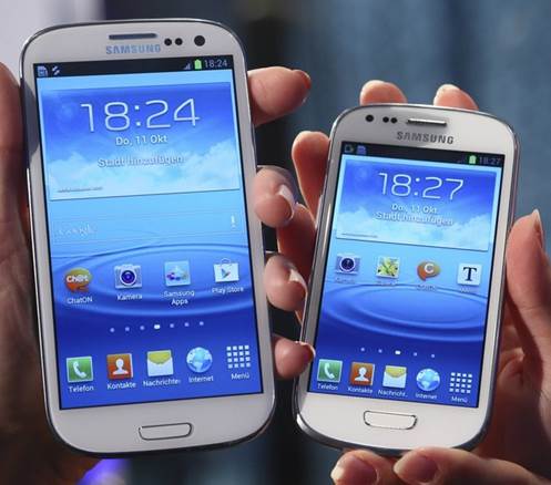 Samsung S3 and Samsung S3 mini