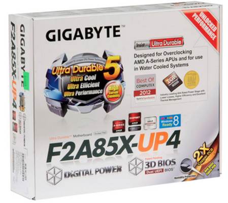 Gigabyte GA-F2A85X-UP4 box