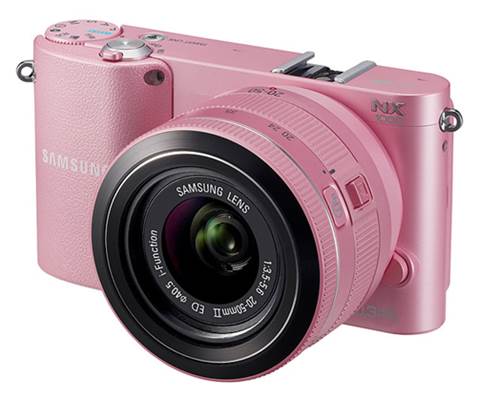 We also received last minute news that the NX1000 will ship in pink, as well as white and black.