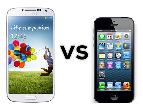 After Samsung launched the Galaxy S4 phone, iPhone 5 of Apple has a competitor that is very hard to deal with.