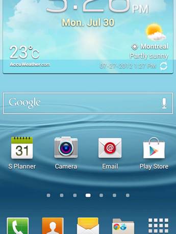 Samsung Galaxy S4 uses TouchWiz Nature UX interface along with the latest Android 4.2.2 OS of Google.