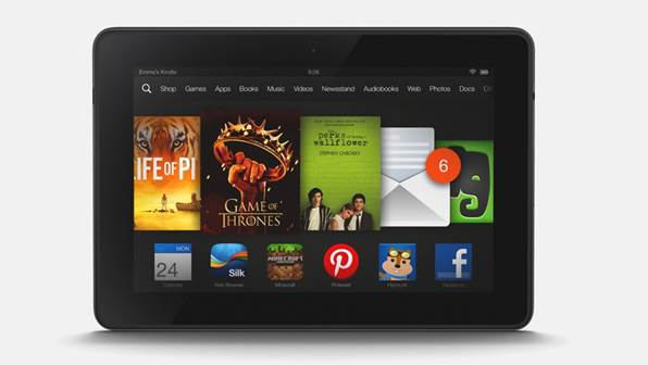 Description: Amazon Kindle Fire HDX 7in