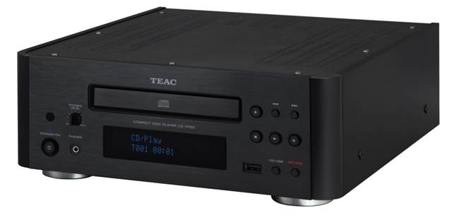 Teac CD-H750 front angled view