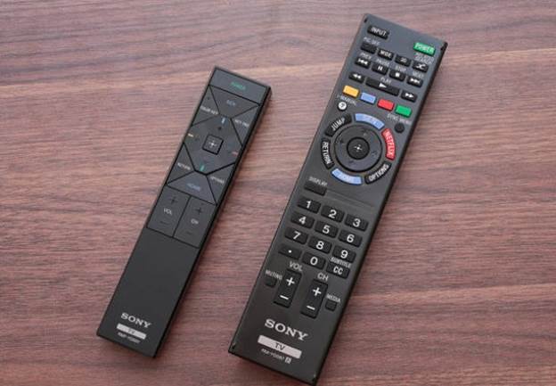 Sony’s remote is fairly streamlined for an HDTV wand