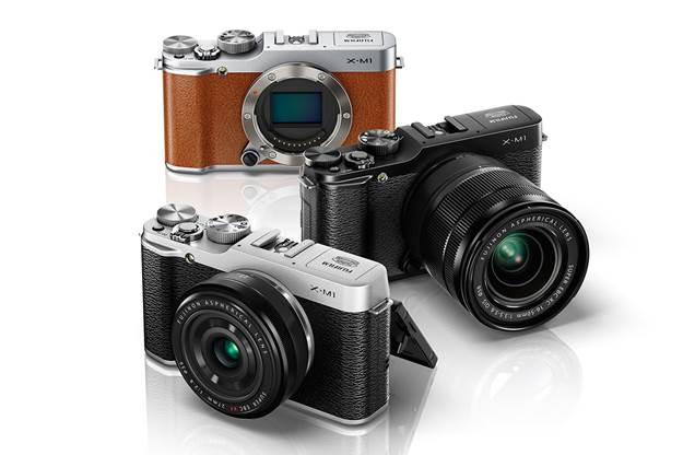 The X-M1 comes in brown, black and silver options