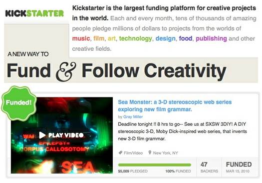 Description: Kickstarter