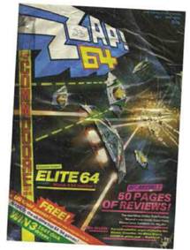 Description: The first ever issue of Zzap!64, still with the newsagent’s ‘23’ in pen