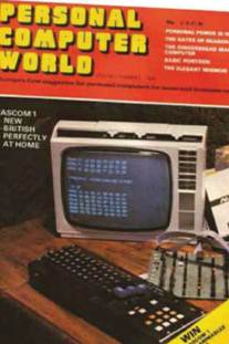 Description: PCW, the first issue, note the beast of a computer on the cover.