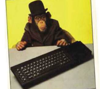 Description: PCW’s Sinclair chimp. Wonder where he is now?