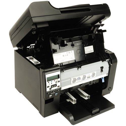 On top of is a 35-sheet ADF for fast Scanning or copying multiple documents with less effort.