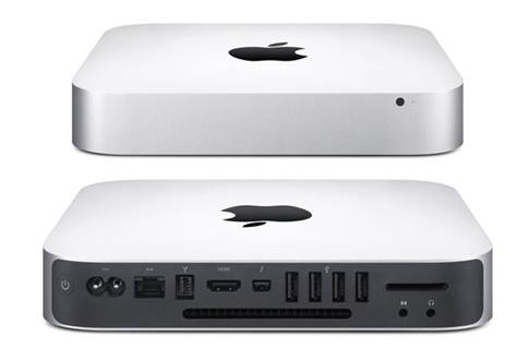 The ports are located from left to right exactly as they were on the 2011 model: source (still integrated), Gigabit Ethernet, FireWire 800, full-sized HDMI, Thunderbolt, 4 USB 3.0, SDXC slot, audio-in and a 3.5mm headphone jack.