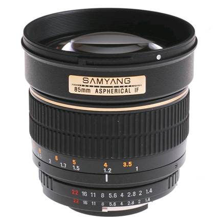 Samyang 85mm f1.4 is really vibrant in the market and provides excellent quality with a much lower price.