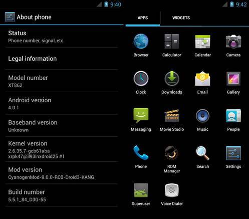 The CyanogenMod 10.1 nightlies, are available for selective devices like the Galaxy S3, and are built off the Android 4.2.1 AOSP code