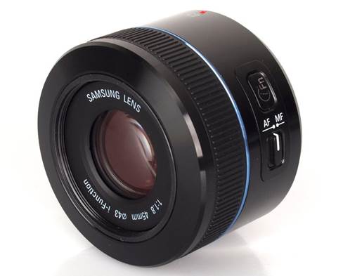 Samsung 45mm f/1.8 NX i-Function Lens