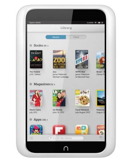 Nook HD’s library