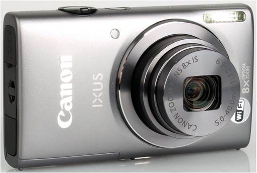 Canon IXUS 140 with 8x optical zoom lens
