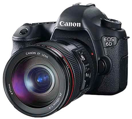 EOS 6D has an 11-point AF system with only 1 intersection, sensitive to both horizontal and curve line, at the center.