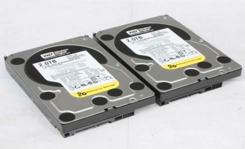 Two WD2002FYPS drives