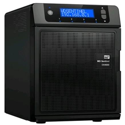 The Sentinel DX4000 is a significant step forward for Western Digital to come into the NAS storage device market.