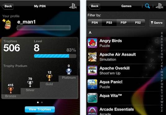 PlayStation App will enable smartphones and tablets to become second screens