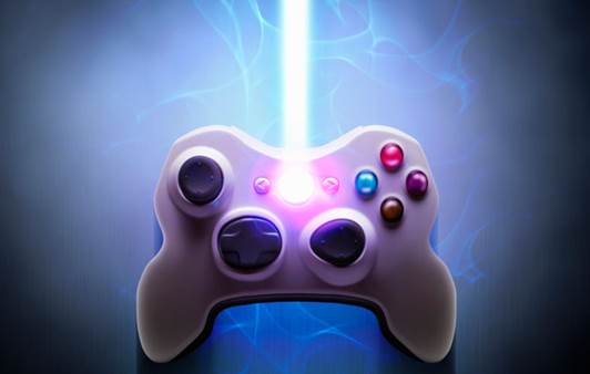 A stock image of a gamepad, which does a pretty good job of illustrating a rubbish controller