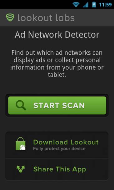 Lookout Ad Network Detector 