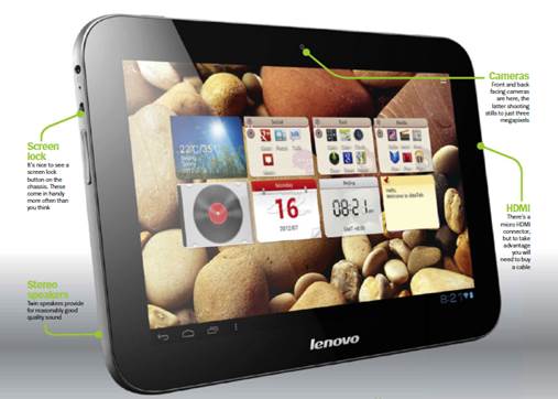Lenovo is quite clear about this being a tablet aimed at entertainment