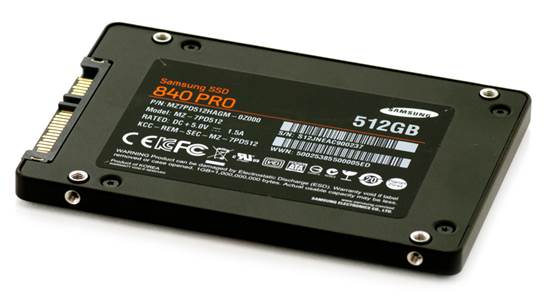 Samsung 840 Series Pro 256GB 2.5 Inch SATA Solid State Drive