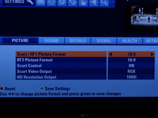 The Panasonic’s user interface mixes the modern Viera Connect portal with more staid-looking setup and feature menus