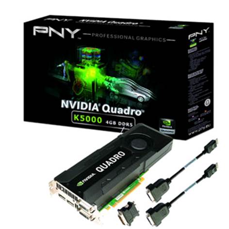 Nvidia Quadro K5000’s package