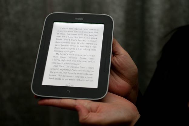 The top-rated Nook Simple touch with GlowLight, $120 has been a runaway hit since it was introduced in June. 
