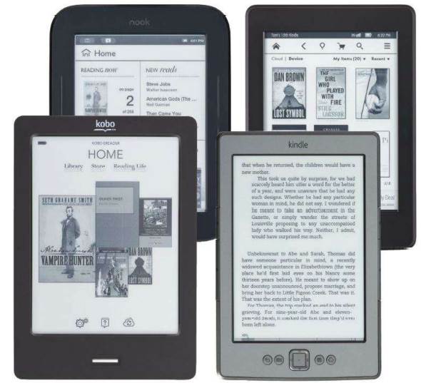  
Nook Simple Touch Reader and Kindle Paper 3G with Special Offers
