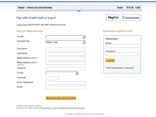 You may want to set up an Internet merchant account to authorize payments from your website