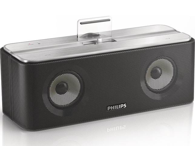 Description: The AS860 also comes with Philips’ FlexiDock so that any Android device can fit onto the wireless speaker