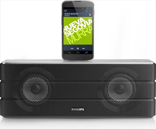 Description: Bringing both charging functionality and good music, the Philips AS860 makes a good centerpiece in your home