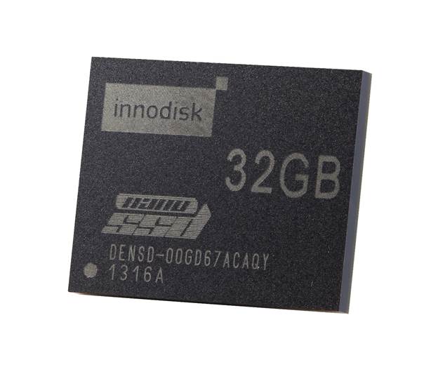 Innodisk Releases World's First Industrial-Embedded SATA µSSD 