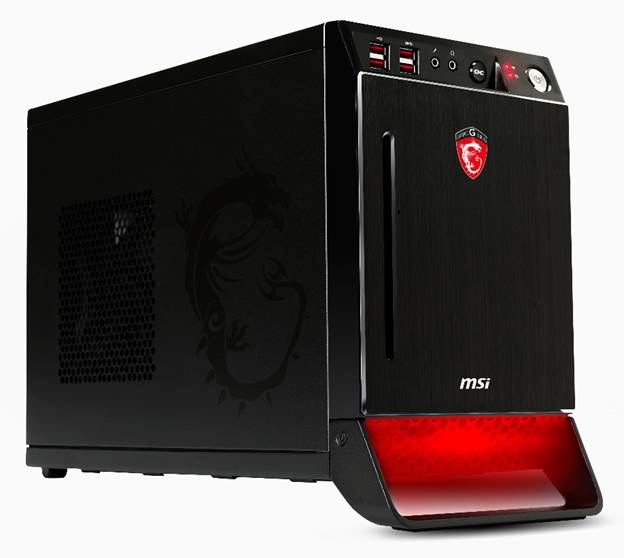 MSI is bringing it back in the Nightblade, with a special connector from the front panel to the motherboard