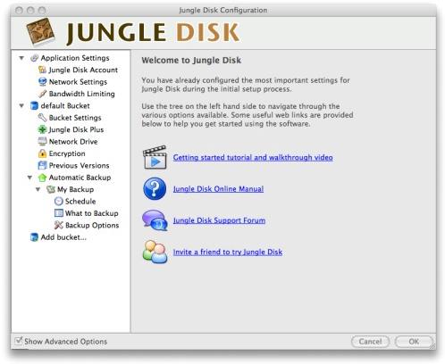 Description: Jungledisk