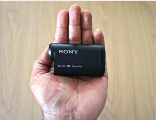 The Sony Action cam is quite small