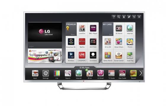 The 84LM960V’s interface is the brand’s regular Full HD iteration, despite the TV sporting a 3,840 x 2,160 resolution panel