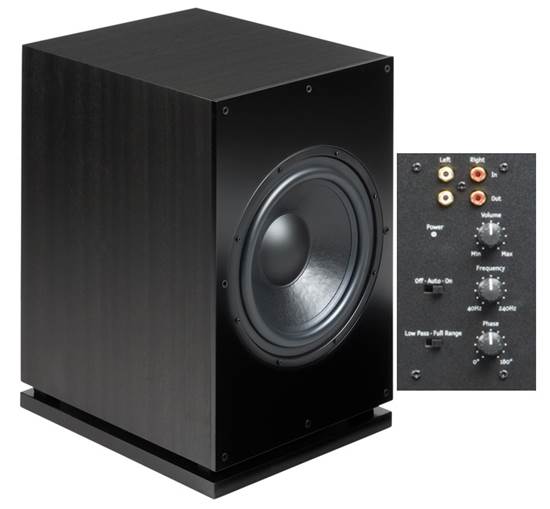 With the crossover set remotely by your AV receiver, volume tweaked and phase switched if necessary