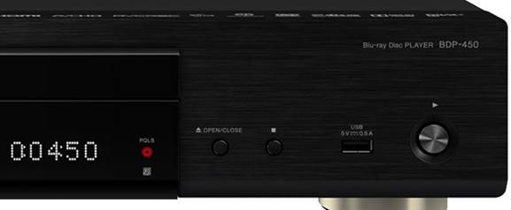 All of this deck’s connections are digital, with options to output sound through just coaxial or HDMI. 