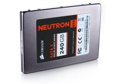 The Corsair Neutron is a slightly detuned version of the company's Kick Ass award-winning Neutron GTX SSD. 